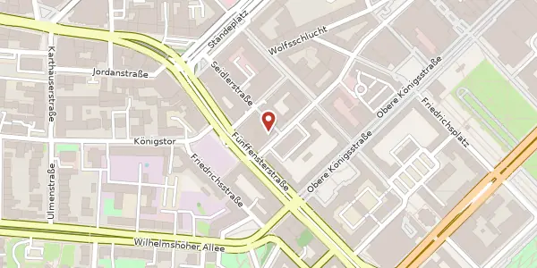 Karte der Umgebung von Neue Fahrt 3, 34117 Kassel