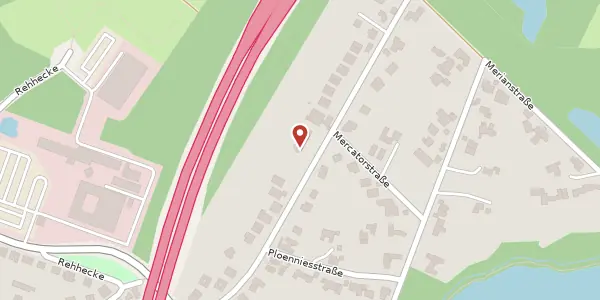Karte der Umgebung von Schumannsdieken 23, 40885 Ratingen