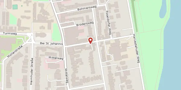 Karte der Umgebung von Milchstraße 21, 20148 Hamburg
