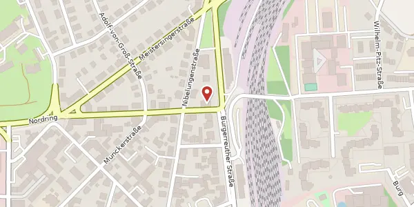 Karte der Umgebung von Bürgerreuther Str. 27, 95444 Bayreuth