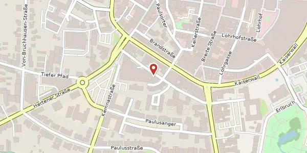 Karte der Umgebung von Auf dem Graben 2, 45657 Recklinghausen