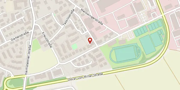 Karte der Umgebung von Amalienweg 36, 85551 Kirchheim
