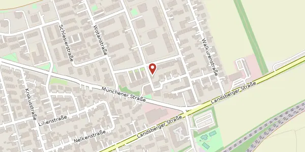 Karte der Umgebung von Tristanstr. 6, 82110 Germering