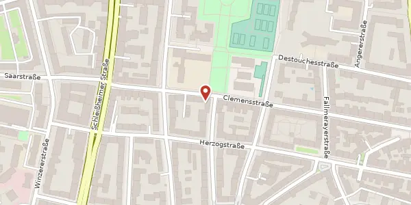 Karte der Umgebung von Mittermayrstr. 31, 80796 München