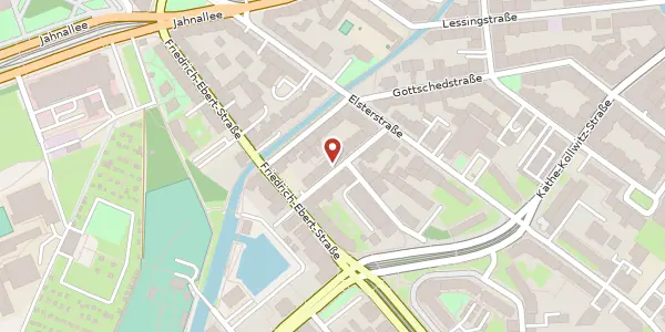Karte der Umgebung von Mendelssohnstraße 10, 04109 Leipzig