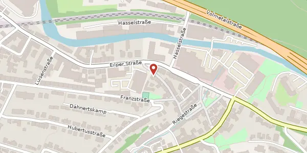 Karte der Umgebung von Kurfürstenstr. 4, 58091 Hagen
