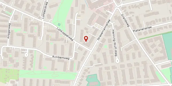 Karte der Umgebung von Lohkoppelweg 4, 22529 Hamburg