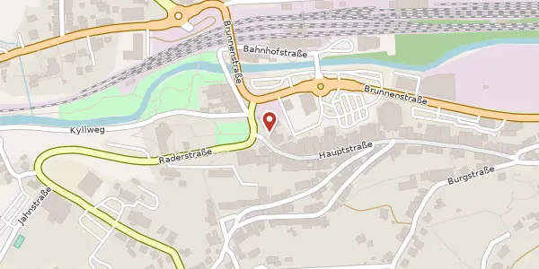 Karte der Umgebung von Raderstraße 5, 54568 Gerolstein