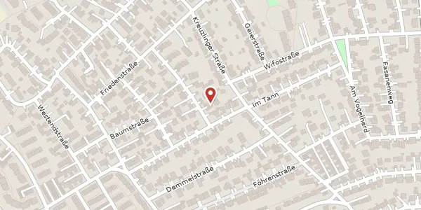 Karte der Umgebung von Kiefernstr. 29, 82110 Germering