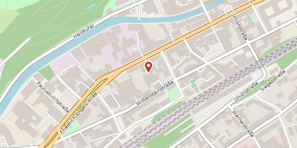 Karte der Umgebung von Friedrich-Engels-Allee 160, 42285 Wuppertal