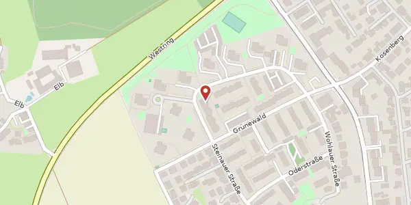Karte der Umgebung von Köbener Str. 21, 40721 Hilden