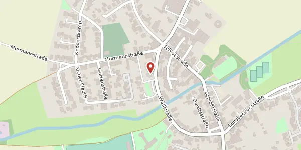 Karte der Umgebung von Wallstr. 6, 47627 Kevelaer