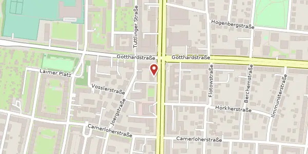 Karte der Umgebung von Fürstenrieder Str. 74, 80686 München