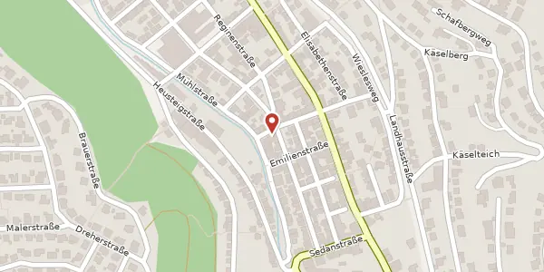 Karte der Umgebung von Marienstraße 2, 72461 Albstadt