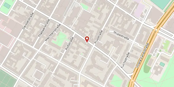 Karte der Umgebung von Vogelsanger Str. 41, 50823 Köln
