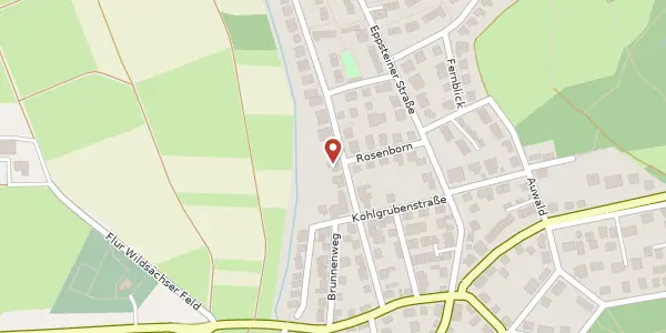 Karte der Umgebung von Wiesenstr. 16, 65719 Hofheim