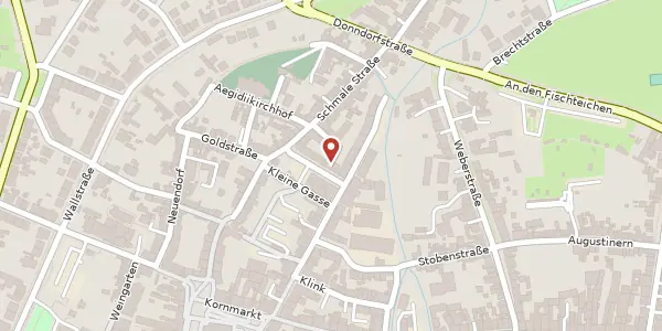 Karte der Umgebung von Dippeplatz 1, 06484 Quedlinburg