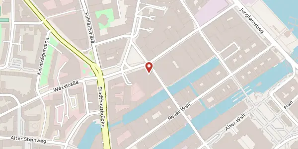 Karte der Umgebung von Bleichenbrücke 11, 20354 Hamburg