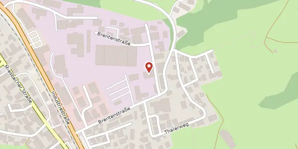 Karte der Umgebung von Brentenstr 7 a, 83734 Hausham