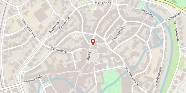 Karte der Umgebung von Lambertiplatz 2, 48653 Coesfeld