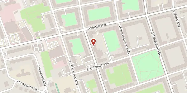 Karte der Umgebung von Ulmenstraße 40, 09112 Chemnitz