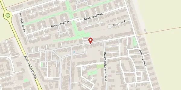 Karte der Umgebung von Carl-von-Linné-Straße 19, 50226 Frechen