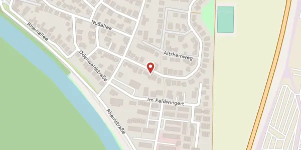 Karte der Umgebung von Frankfurter Str. 70, 64560 Riedstadt