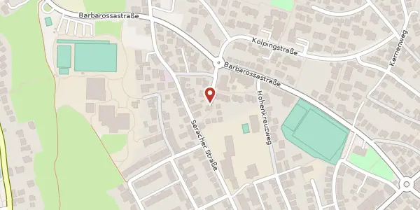 Karte der Umgebung von Kolpingstraße 9, 73732 Esslingen