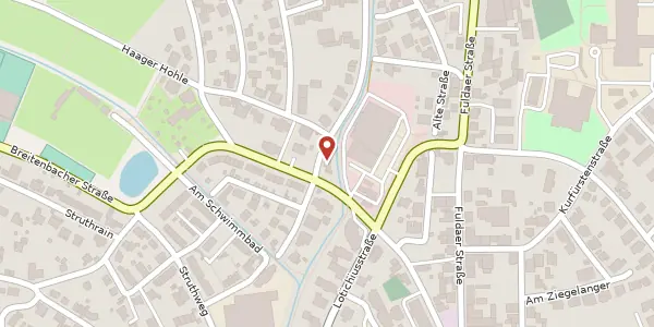 Karte der Umgebung von Königsberger Str. 2, 36381 Schlüchtern