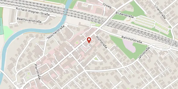 Karte der Umgebung von Haupstr. 9 b, 82140 Olching