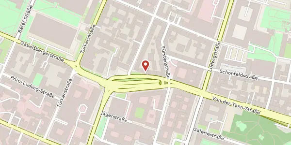 Karte der Umgebung von Oskar-von-Miller-Ring 31, 80333 München