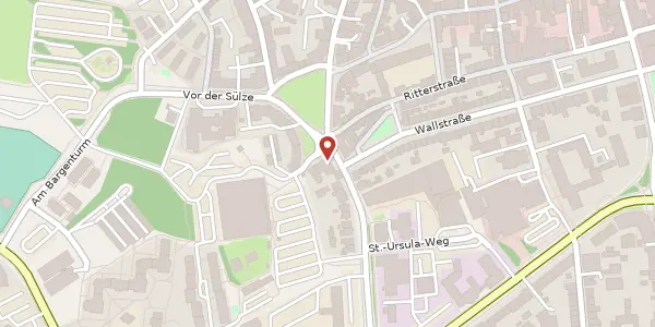 Karte der Umgebung von Sülztorstraße 1, 21335 Lüneburg