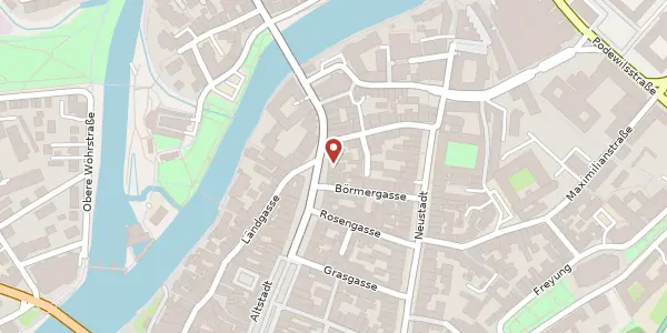 Karte der Umgebung von Altstadt 366, 84028 Landshut