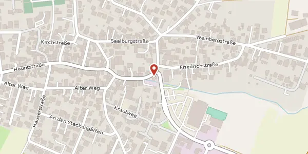 Karte der Umgebung von Hauptstr. 14, 61440 Oberursel