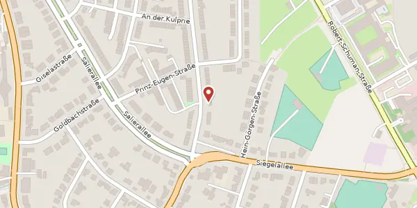 Karte der Umgebung von Malmedyer Str. 123, 52066 Aachen