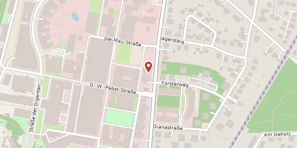 Karte der Umgebung von August-Bebel-Str. 27, 14482 Potsdam