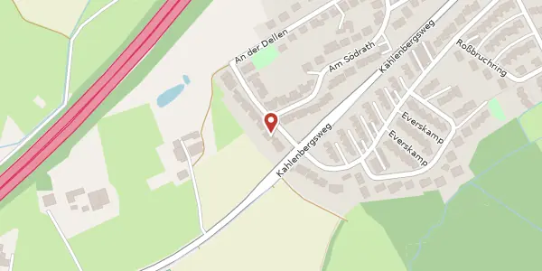 Karte der Umgebung von Am Höfel 5, 40885 Ratingen