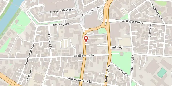 Karte der Umgebung von Wilhelmstraße 5, 74072 Heilbronn
