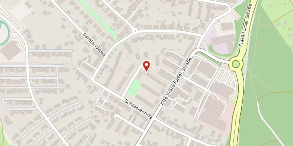 Karte der Umgebung von Alte Frankfurter Str. 34a, 61118 Bad Vilbel