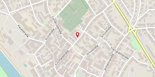 Karte der Umgebung von Kirchfeldstr. 16, 45219 Essen