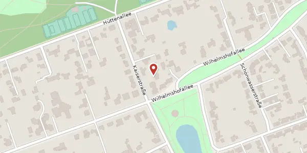 Karte der Umgebung von Kaiserstr. 247, 47800 Krefeld