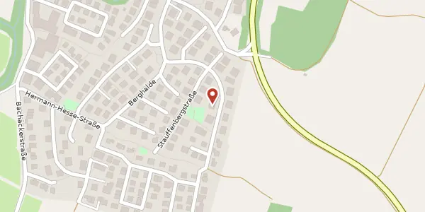 Karte der Umgebung von Alfred-Delp-Straße 14, 88094 Oberteuringen