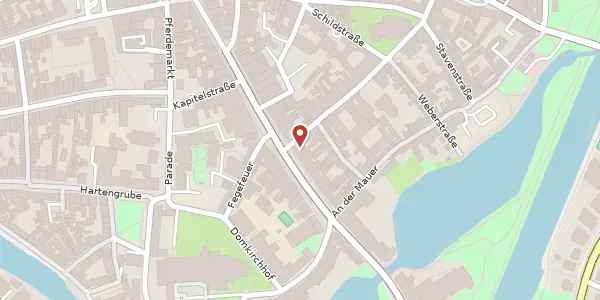 Karte der Umgebung von Mühlenstraße 67, 23552 Lübeck