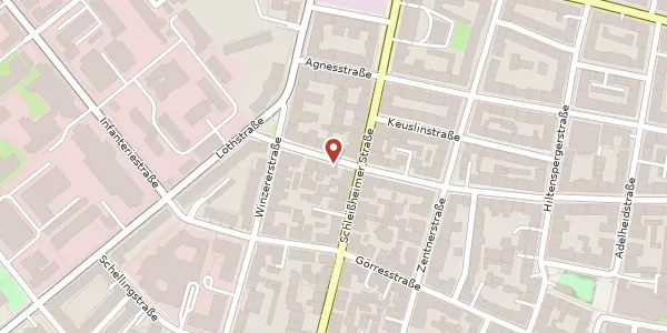 Karte der Umgebung von Georgenstr. 117, 80797 München