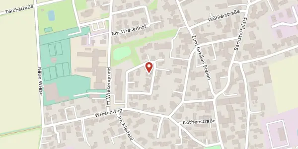 Karte der Umgebung von Am Alten Sportplatz 10, 31275 Lehrte