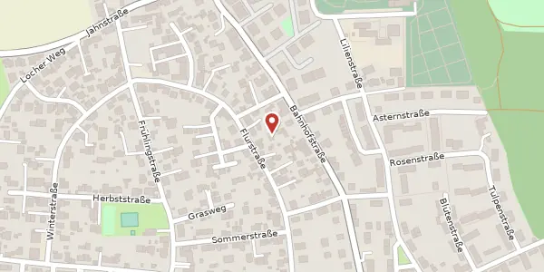 Karte der Umgebung von Flurstraße 20 a, 90522 Oberasbach