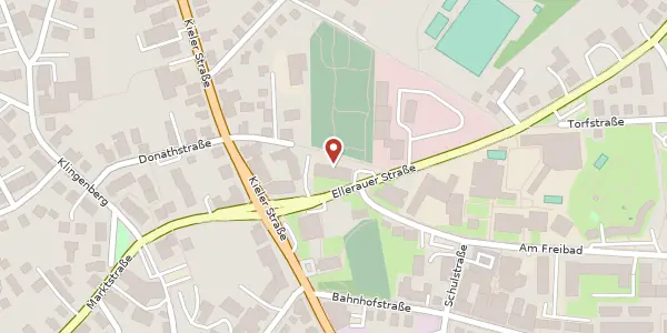 Karte der Umgebung von Ellerauer Straße 5, 25451 Quickborn