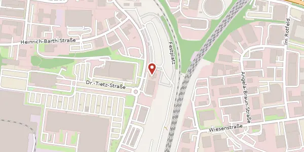 Karte der Umgebung von Käthe-Kollwitz-Straße 11, 66115 Saarbrücken