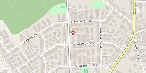 Karte der Umgebung von Emslandstraße 64, 30539 Hannover