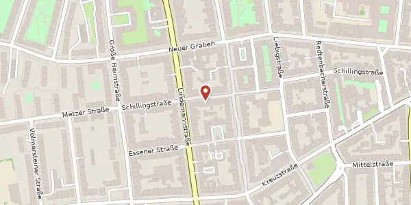 Karte der Umgebung von Schillingstr. 38, 44139 Dortmund